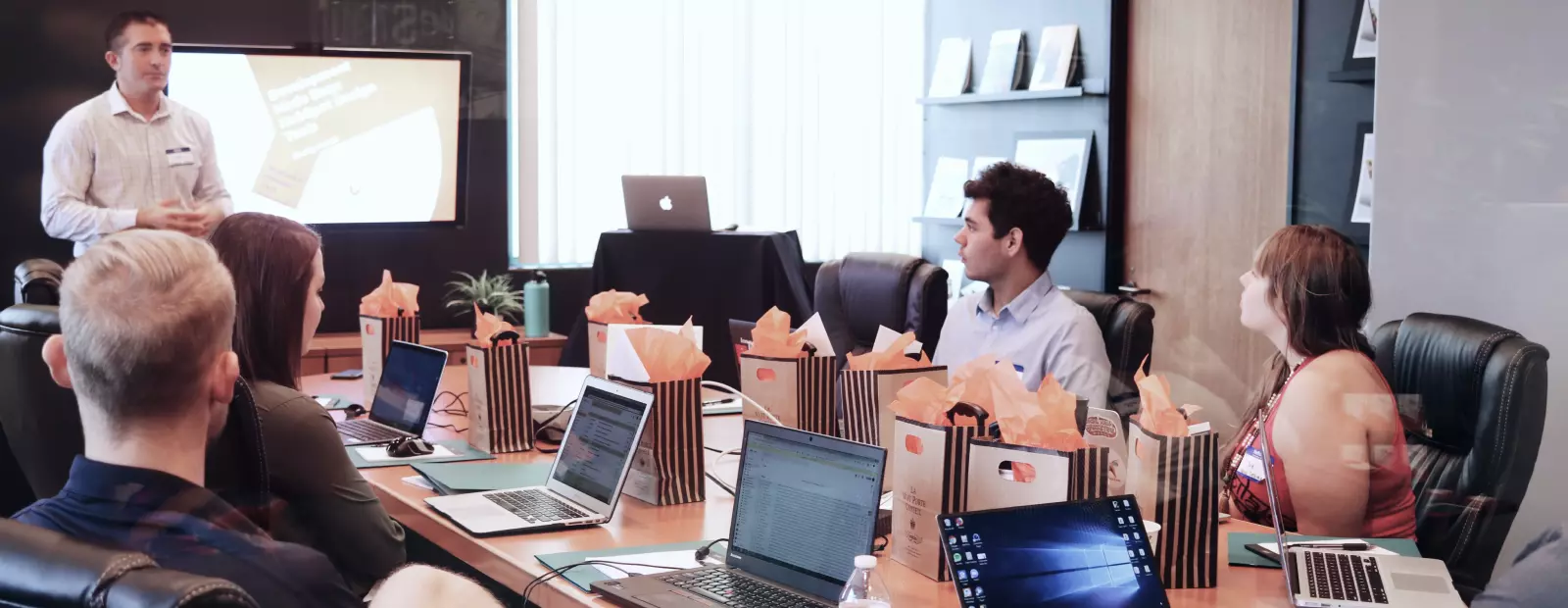 people sitting at a table